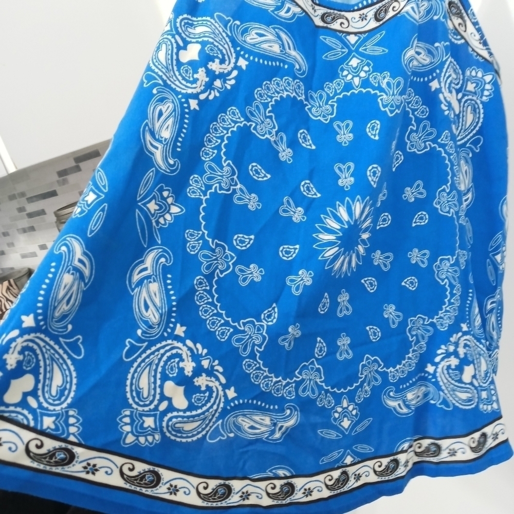 Flying Tomato Paisley Handkerchief Halter